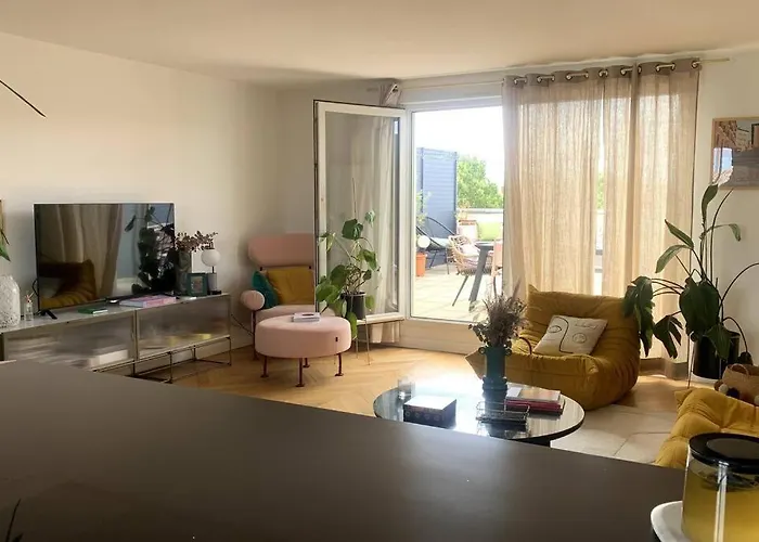 Superbe Duplex Centre De Lyon- Rooftop Et Parking